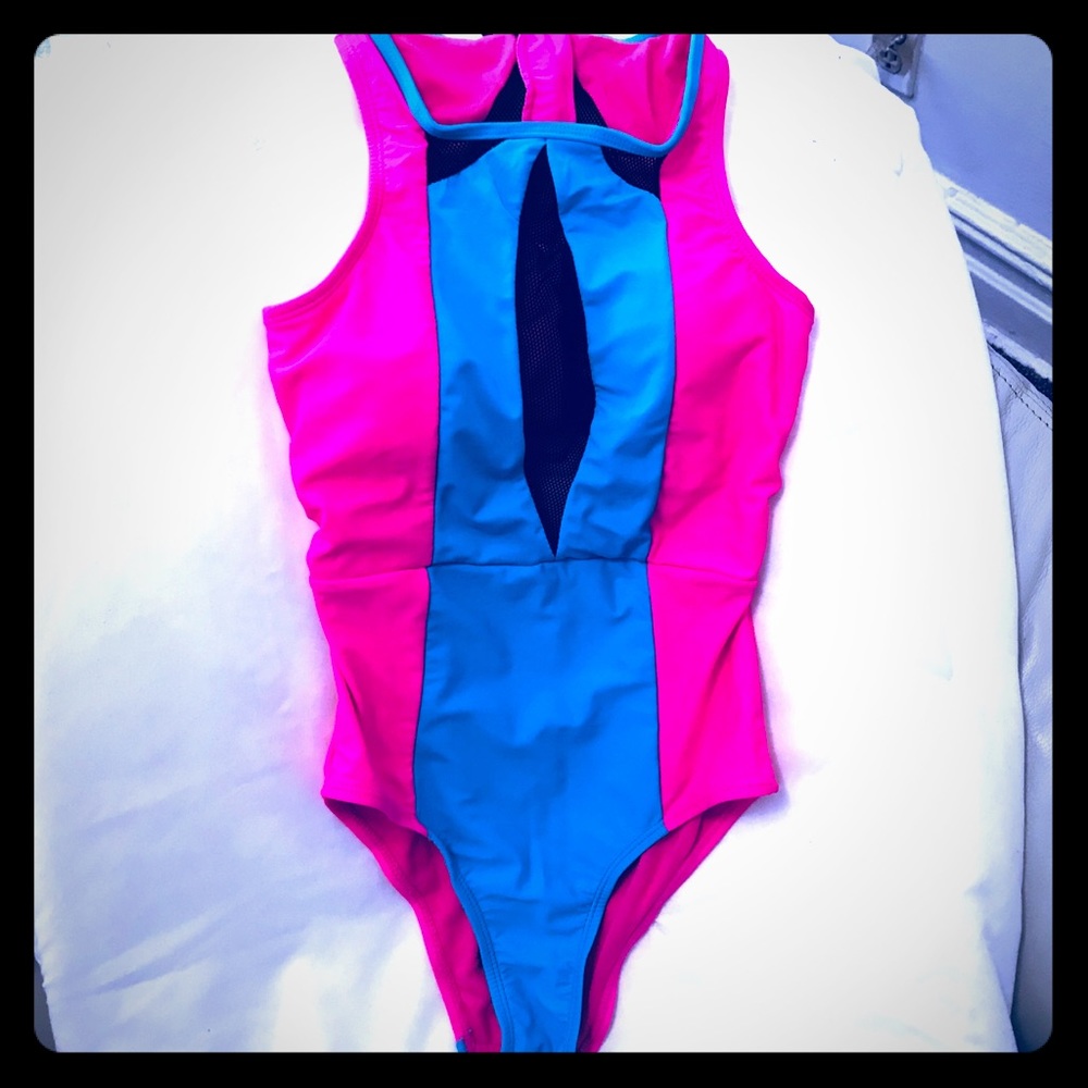 Sexy open  racer back swimsuit
